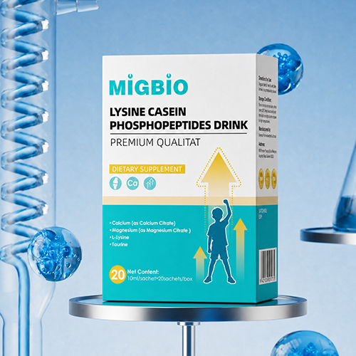 MIGBIO LYSINE CASEIN PHOSPHOPEPTIDES DRINK